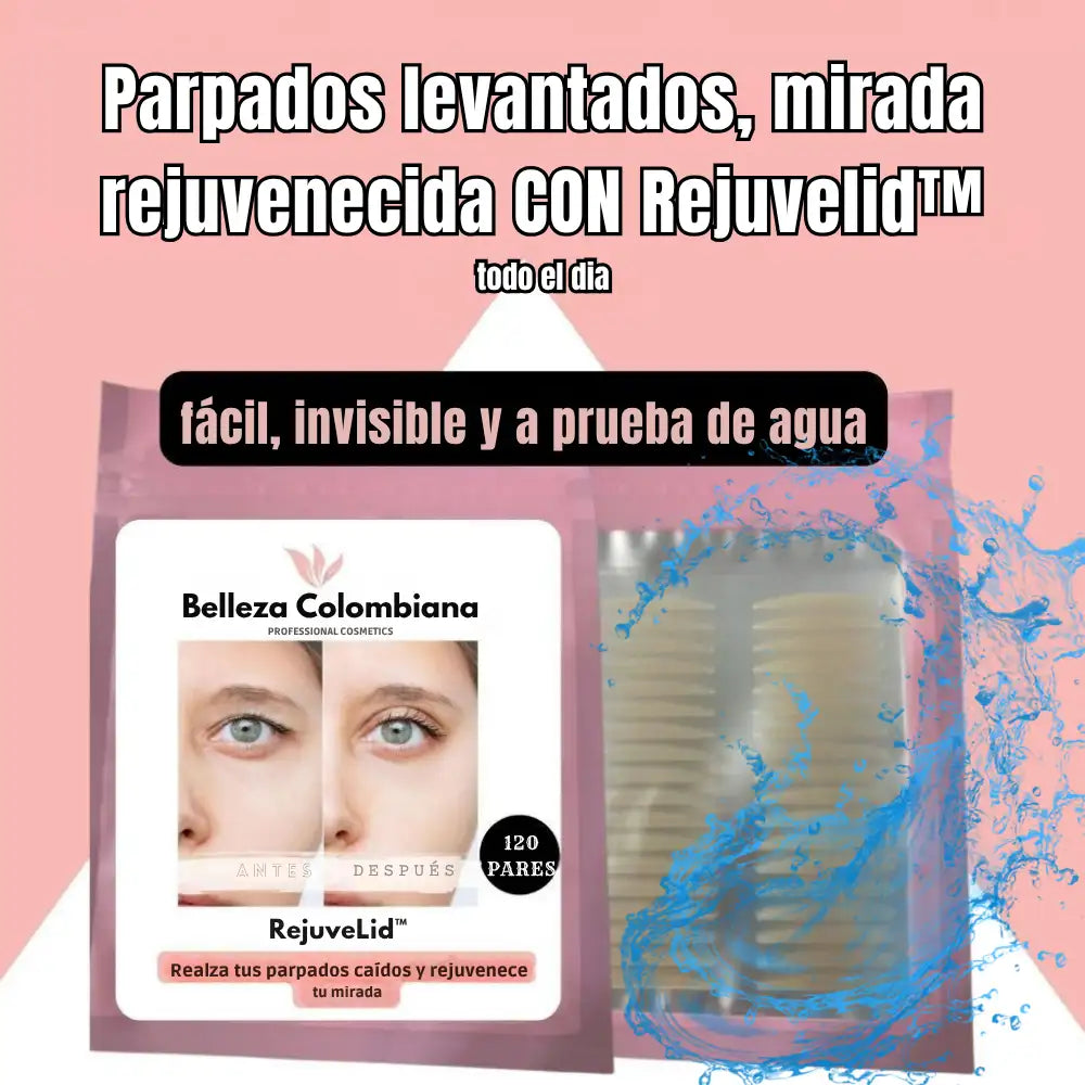 Rejuvelid™ Mejorado 👁️| Levanta tus párpados al instante, sin cirugía x 120 Pares