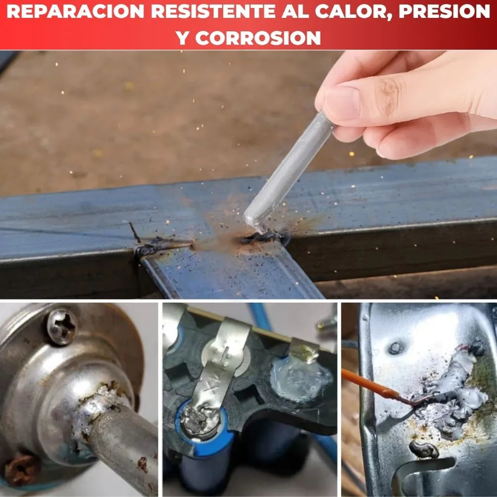 Barras de Soldadura en Frio SOLDAMAX® 🔩(2 Pack de 3 Unidades X el Precio de 1)