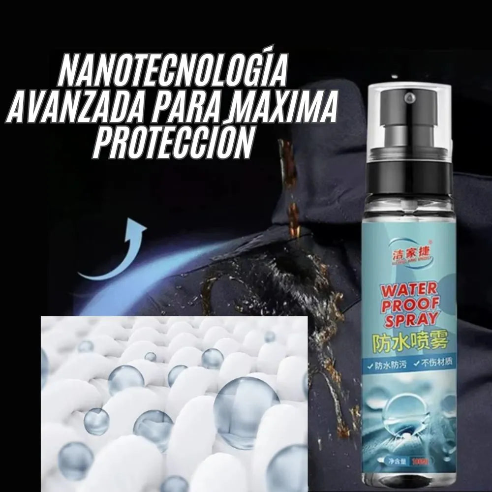 WATER PROOF SPRAY: Protección Eficaz contra aguas y Manchas