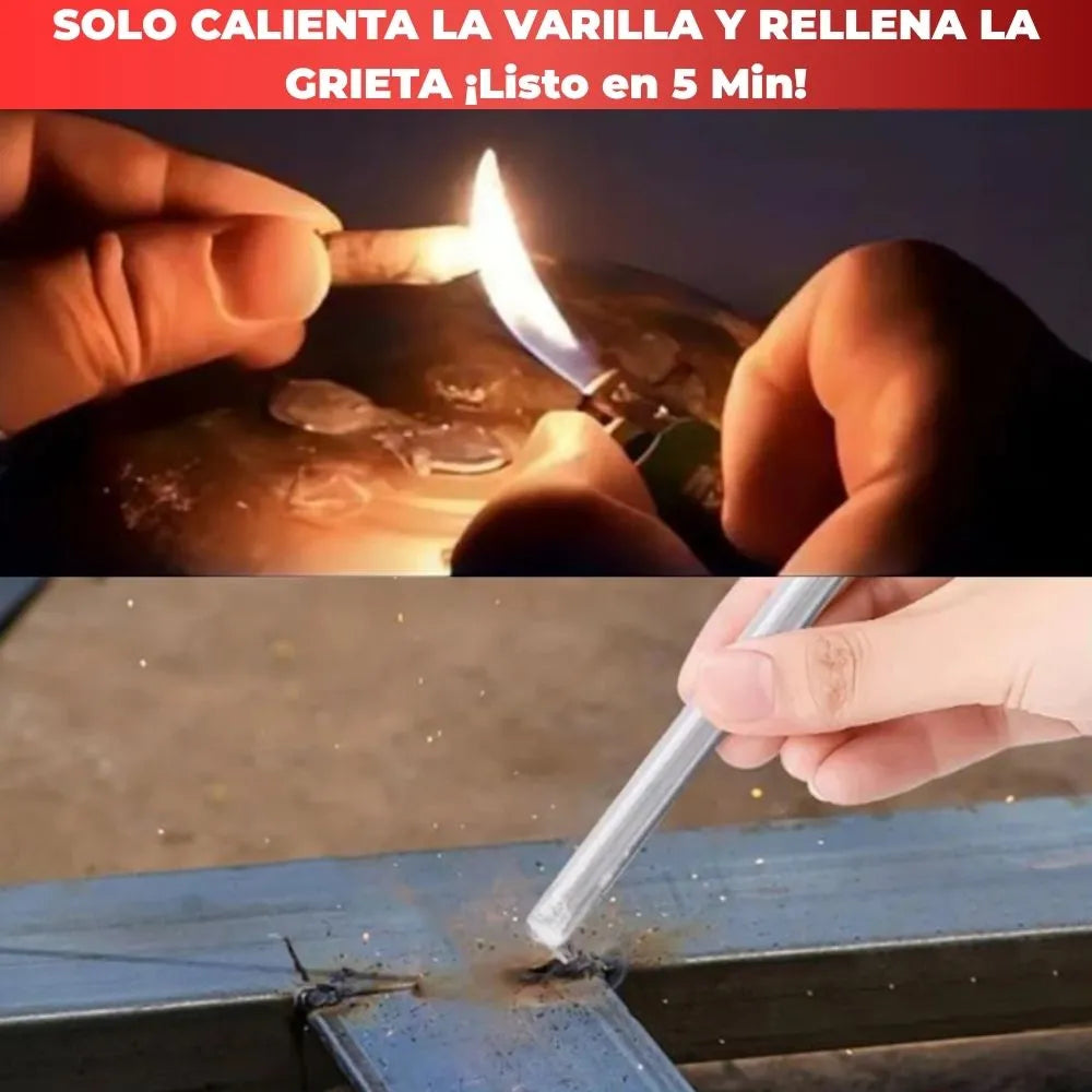 Barras de Soldadura en Frio SOLDAMAX® 🔩(2 Pack de 3 Unidades X el Precio de 1)