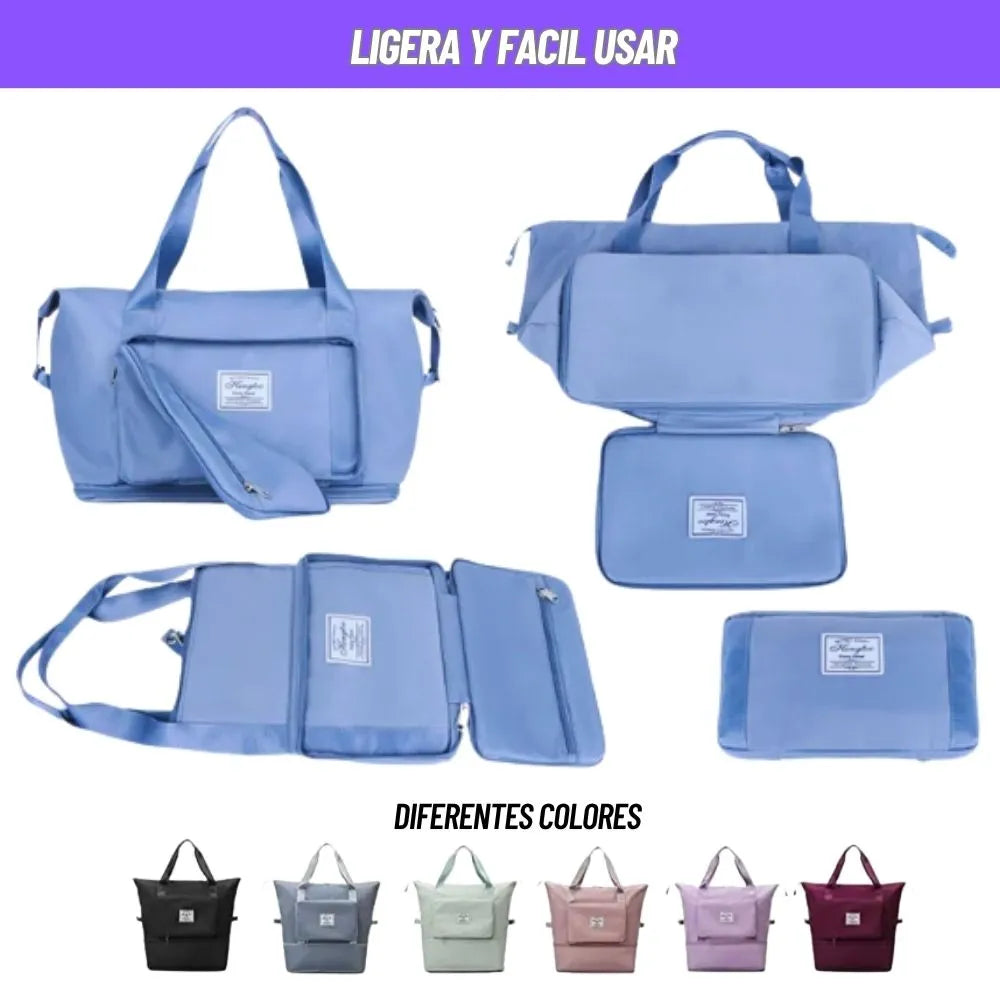Hong Fu ® - Bolso Multifuncional🎒: Mas Espacio, Mas Ahorro ✈️