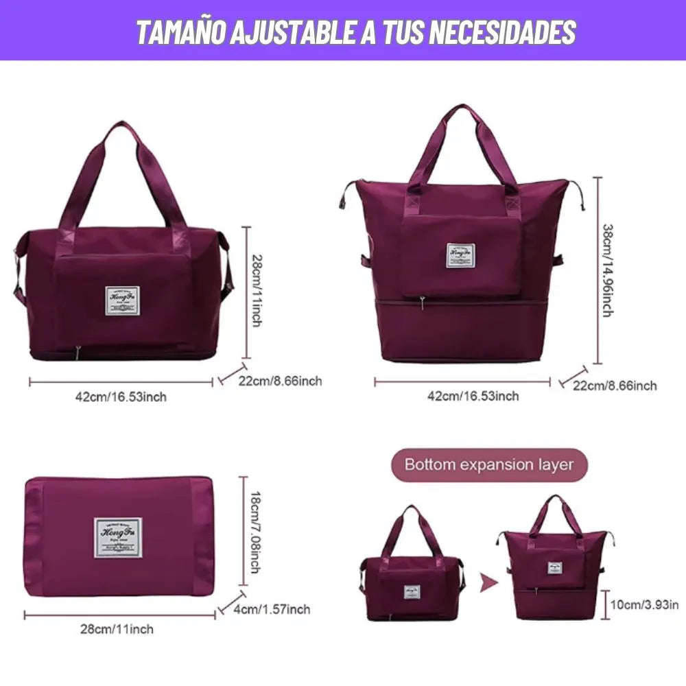 Hong Fu ® - Bolso Multifuncional🎒: Mas Espacio, Mas Ahorro ✈️