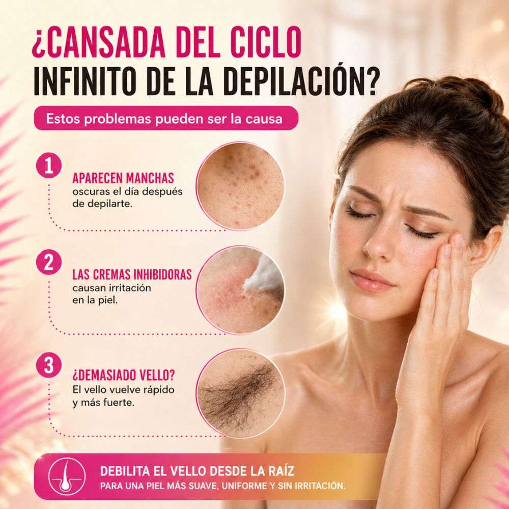 CYPERUS ROTUNDUS® 🍊 Serum Organico Eliminador de Vellos Permanentes🌿- Solo por hoy 40% de descuento 🚀