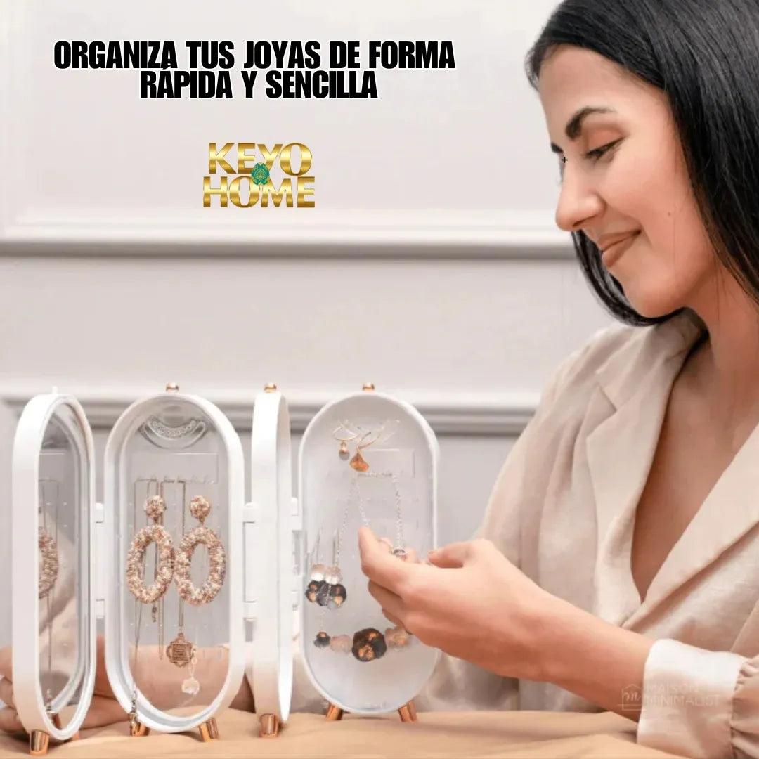 Joyero Plegable Keyohome® Organiza tu Elegancia 💍