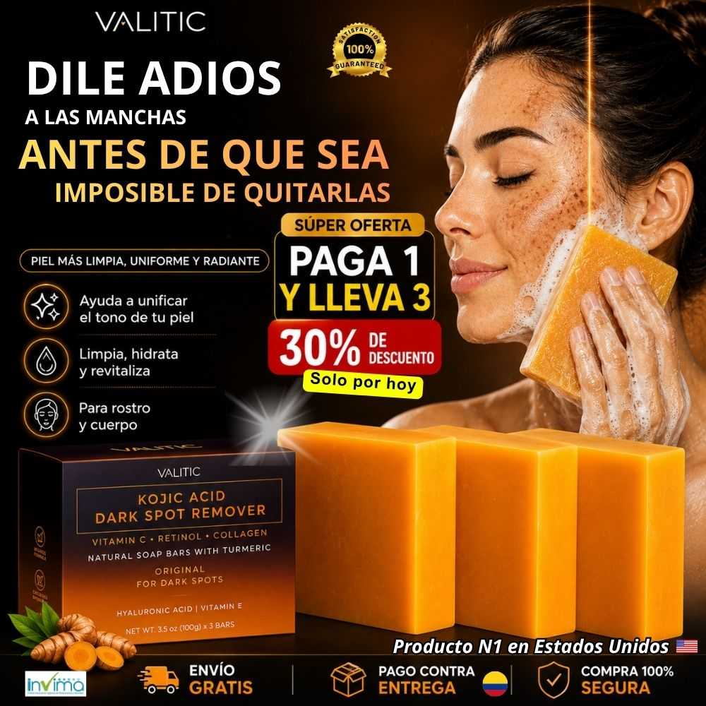 Jabónes para Machas VALITIC® SOLO POR HOY 30% de Descuento! 🚀