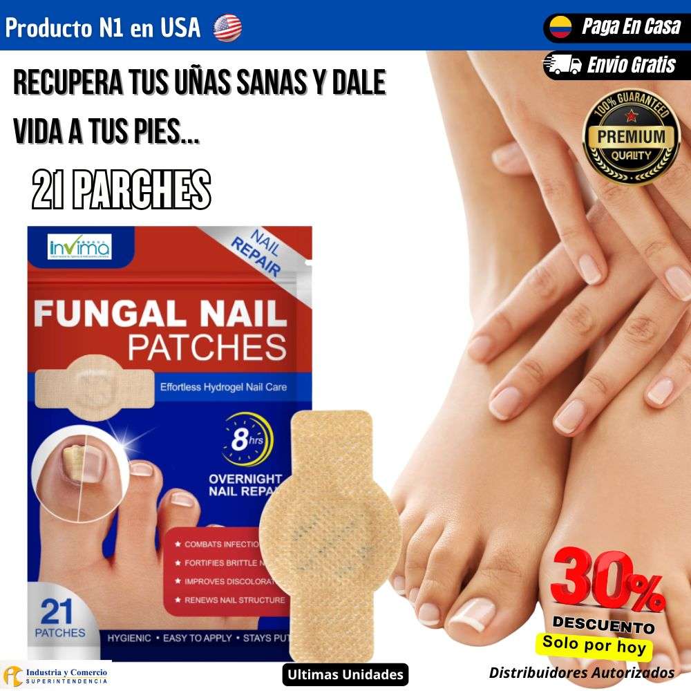 Parches termoregenerativos de uñas eliminadores de Hongos