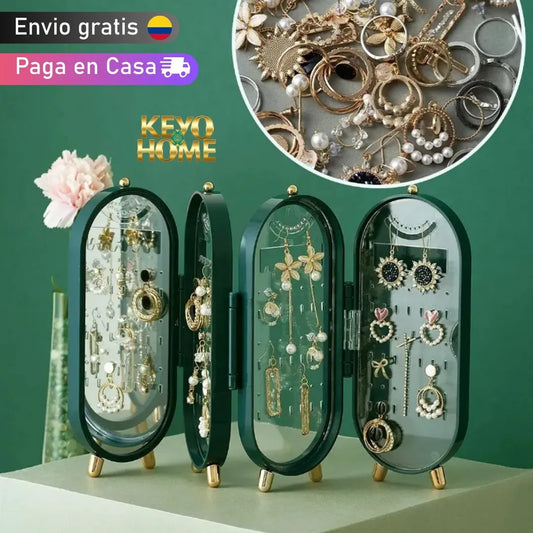 Joyero Plegable Keyohome® Organiza tu Elegancia 💍