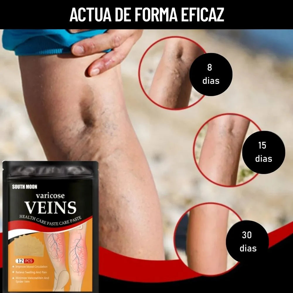 Parches Varicoce Veins® Lleva 2 Por el Precio de 1 (24 Unidades)