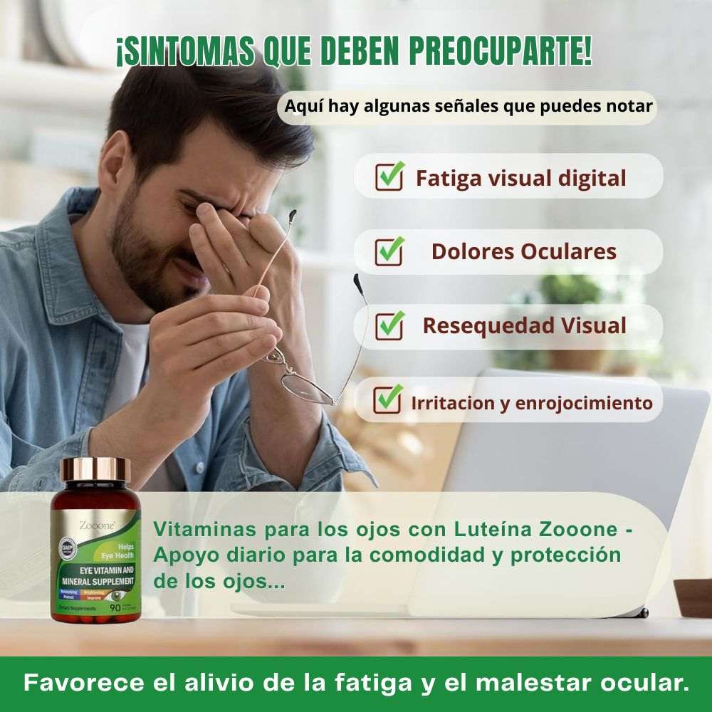 Zooone Luteina Suplementento para los ojos