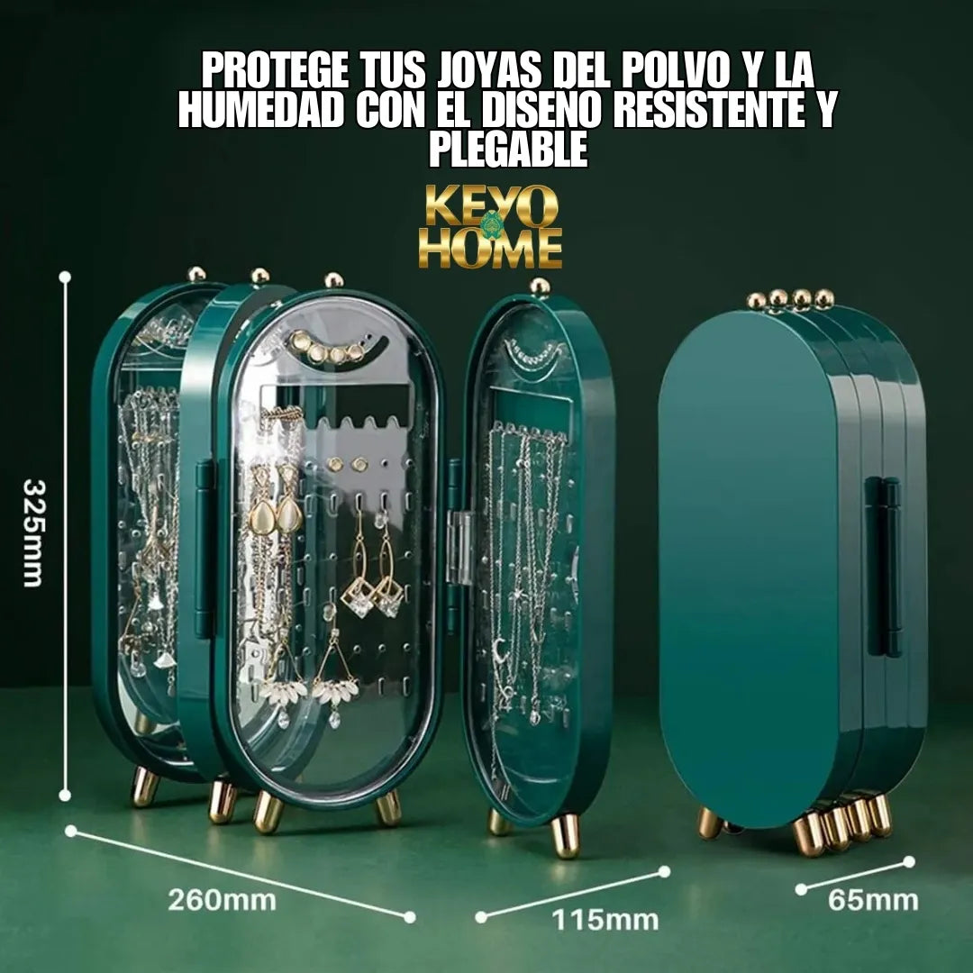Joyero Plegable Keyohome® Organiza tu Elegancia 💍