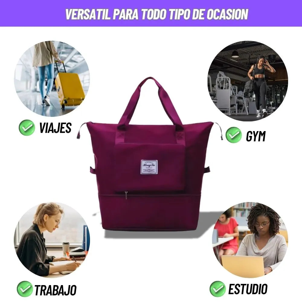 Hong Fu ® - Bolso Multifuncional🎒: Mas Espacio, Mas Ahorro ✈️