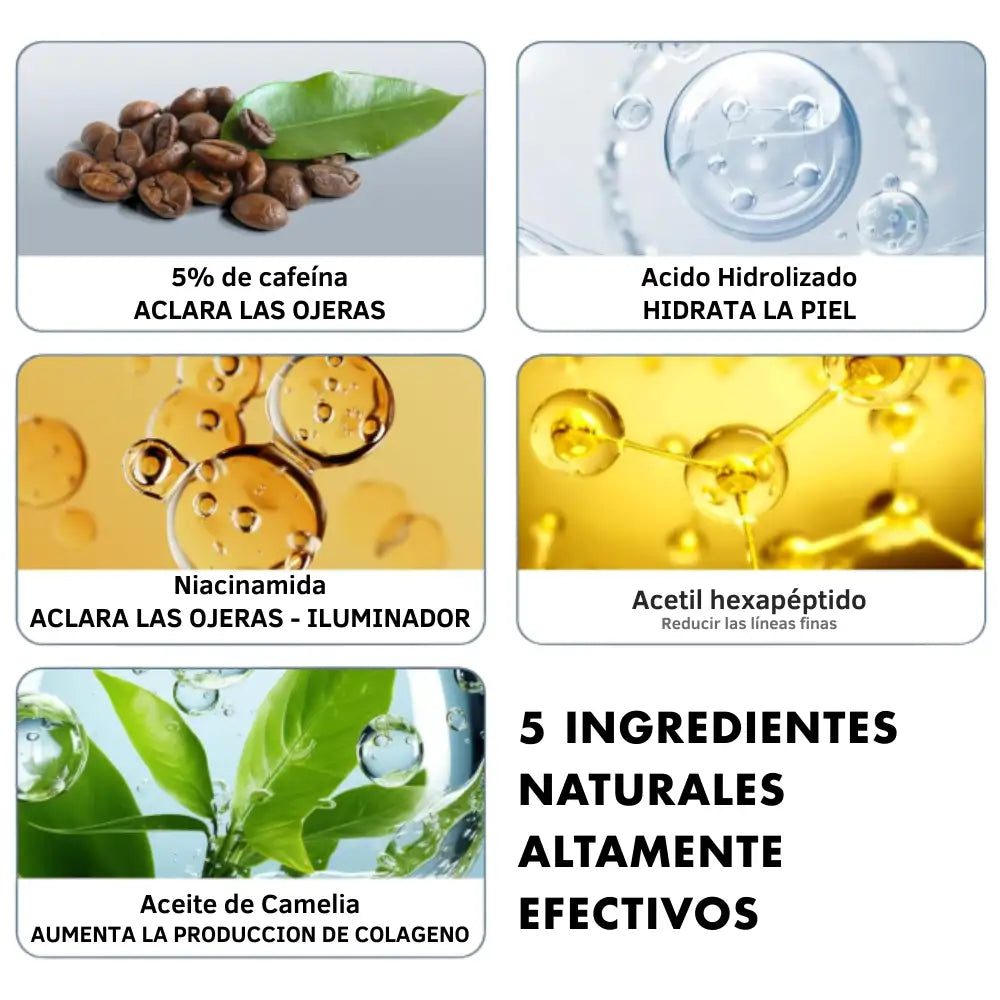 EyeLift® Serum de Cafeína – Mirada fresca, joven y descansada 👁️❄️