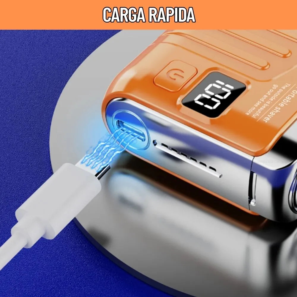 Portable Shaver® Afeitadora Digital: Menos Espacio, Mayor Ahorro