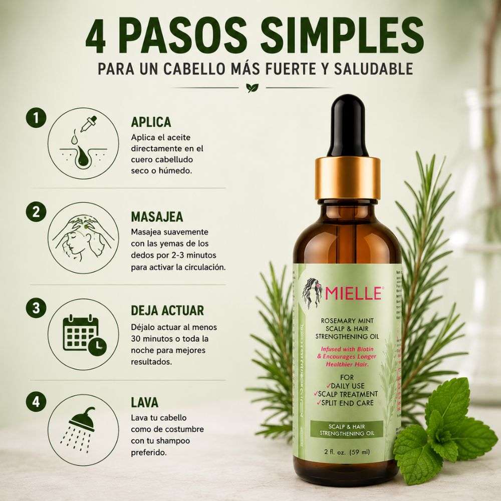 Mielle Serum Bioregenador Capilar Paga 1 Lleva 2 - Solo por hoy 30% SOLO POR HOY 🚀 40% de Descuento!