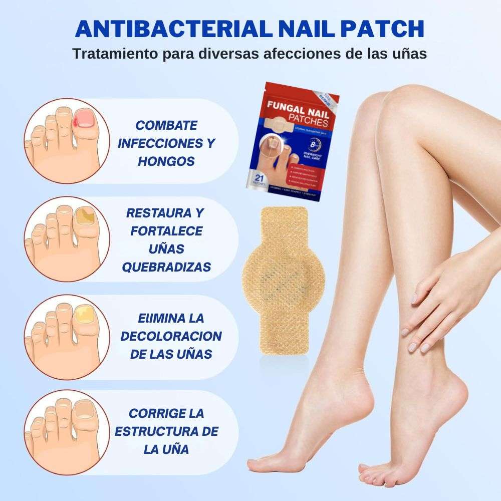 Parches termoregenerativos de uñas eliminadores de Hongos