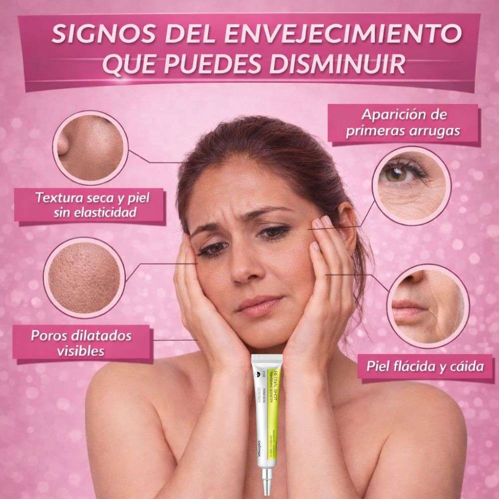Retinal Shot - dile adios a las arruga y recupero los signos de la juventud - Solo por hoy 30% de descuento 🚀