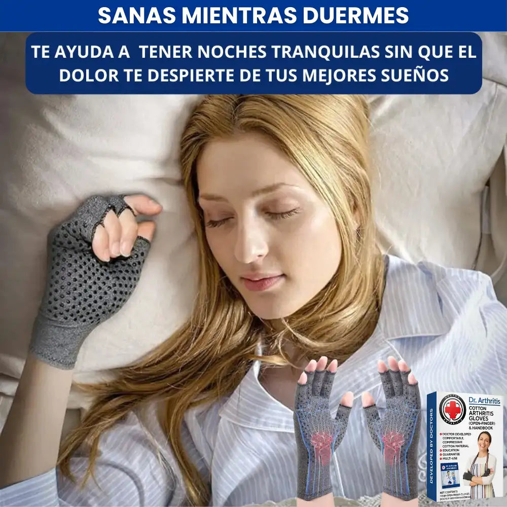 🌡️ ThermoFlex Gloves™🧤- Guantes de Compresión, movilidad y Calor Terapéutico ¡BlackFriday 40% Descuento!