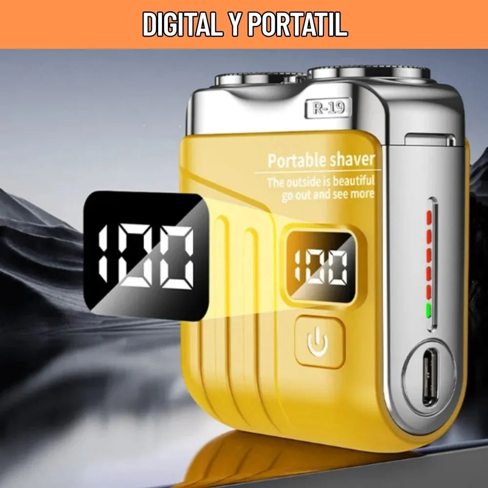 Portable Shaver® Afeitadora Digital: Menos Espacio, Mayor Ahorro