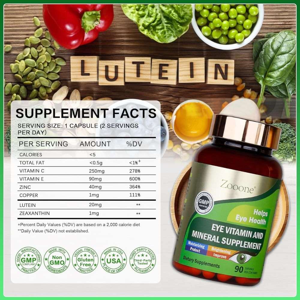 Zooone Luteina Suplementento para los ojos