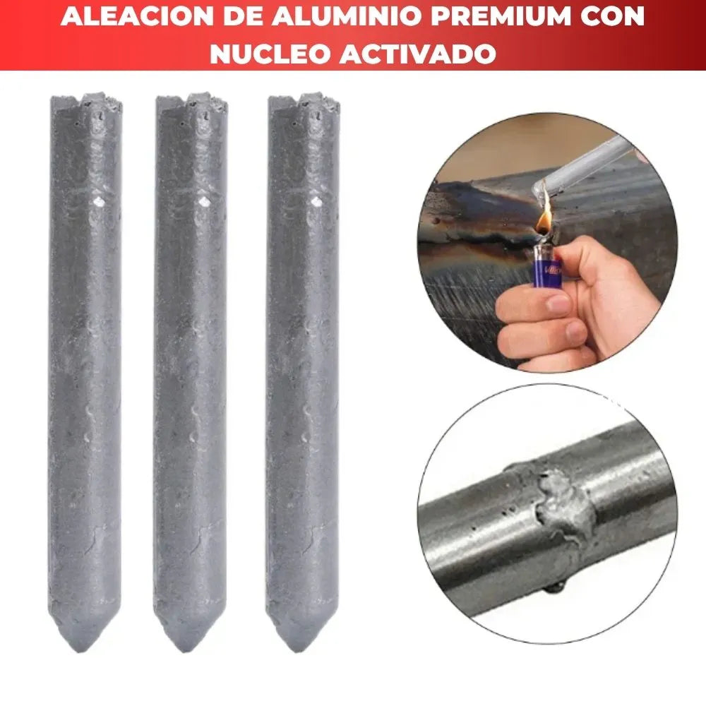 Barras de Soldadura en Frio SOLDAMAX® 🔩(2 Pack de 3 Unidades X el Precio de 1)