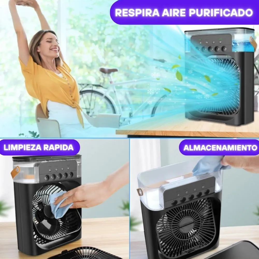 Aire Portatil CoolMax® 3 en 1 ❄️: Rendimiento y ahorro al Máximo🔋