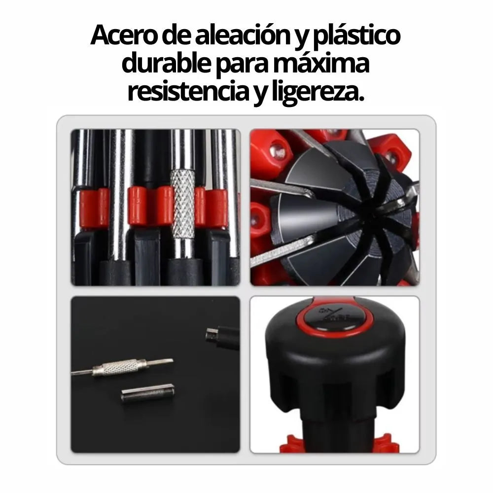 Destornillador 8 en 1