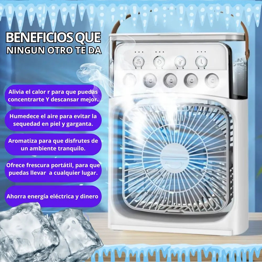 Aire Portatil CoolMax® 3 en 1 ❄️: Rendimiento y ahorro al Máximo🔋