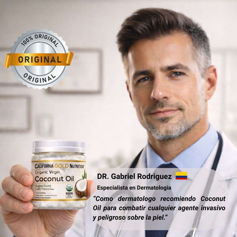 Coconut Oil - Aceite de Coco Prensado 200g - Solo por hoy 30% de descuento 🚀