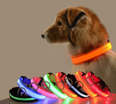 CORREA RGB LUZ PARA MASCOTAS