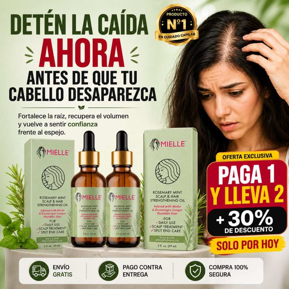 Mielle Serum Bioregenador Capilar Paga 1 Lleva 2 - Solo por hoy 30% SOLO POR HOY 🚀 40% de Descuento!