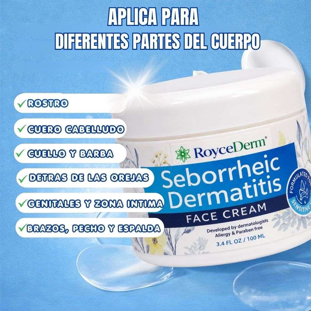 Royce Derm® Crema Para la Dermatitis y Psoriasis solo por hoy 30% de Descuento 🚀