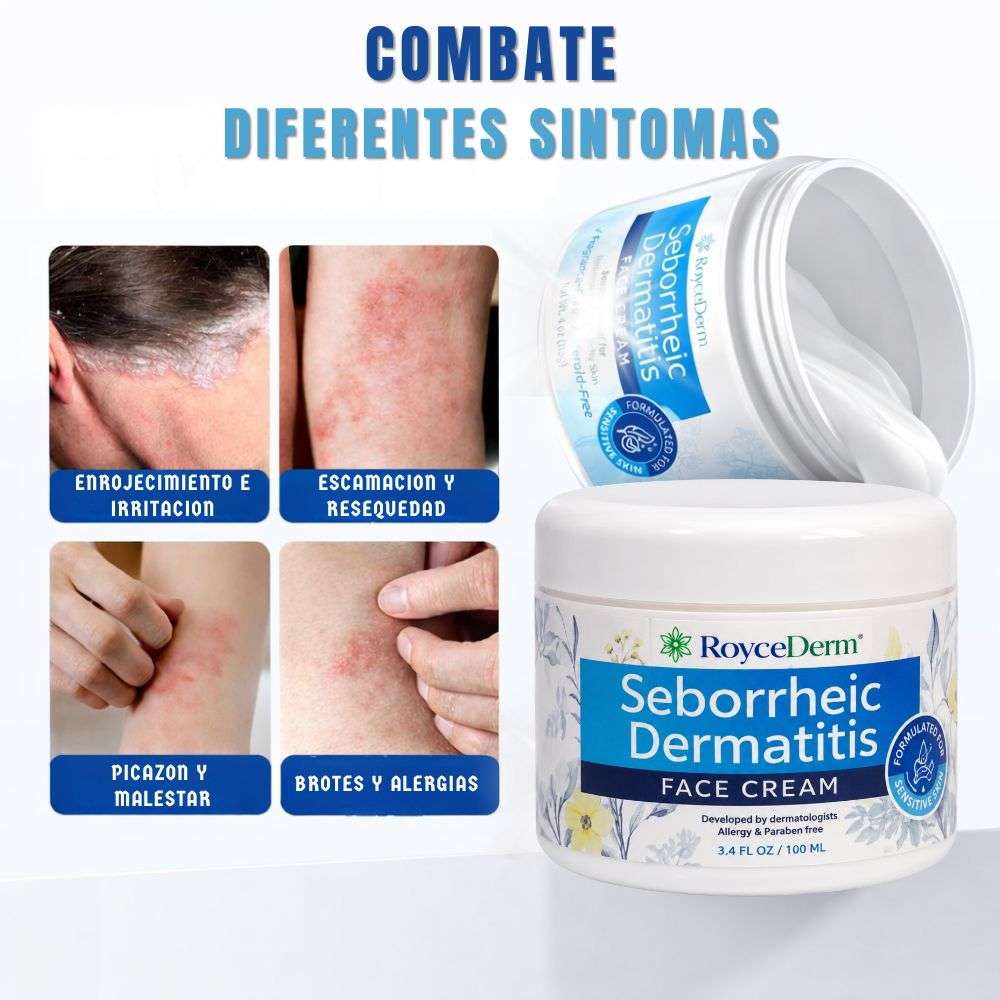 Royce Derm® Crema Para la Dermatitis y Psoriasis solo por hoy 30% de Descuento 🚀