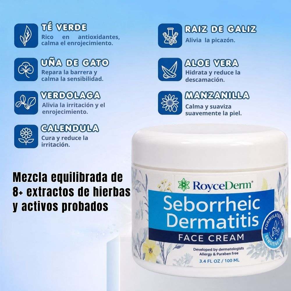 Royce Derm® Crema Para la Dermatitis y Psoriasis solo por hoy 30% de Descuento 🚀
